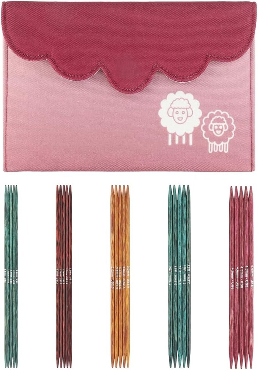 KnitPro Dreamz Starter Double Pointed Knitting Needle Set 6" (15cm)